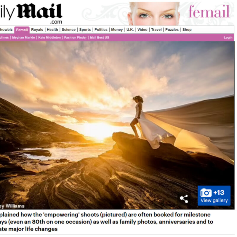 Daily Mail UK feature on Flying Dress Collective