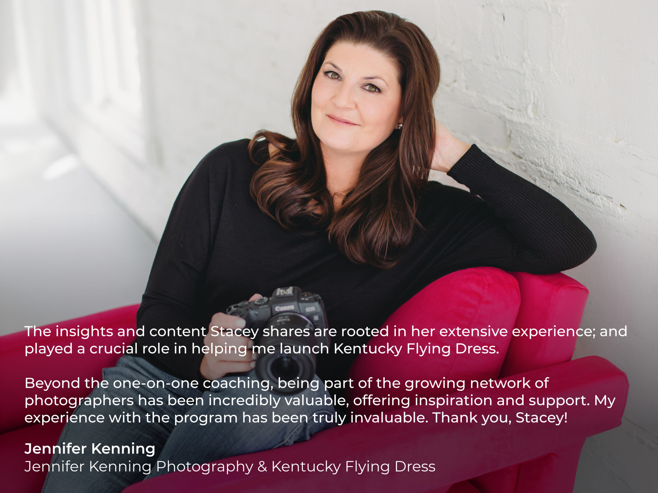Jennifer-Kenning-Kentucky-Testimonial Testimonial from photographer Jennifer Kenning of Kentucky Flying Dress